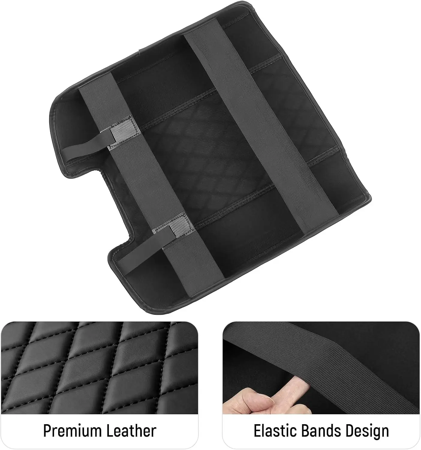 For Chevy Silverado/GMC Sierra 2014-2018, Tahoe & Suburban & Yukon 2015-2020, Car Armrest Cover Accessories(Bucket Seat) view 4