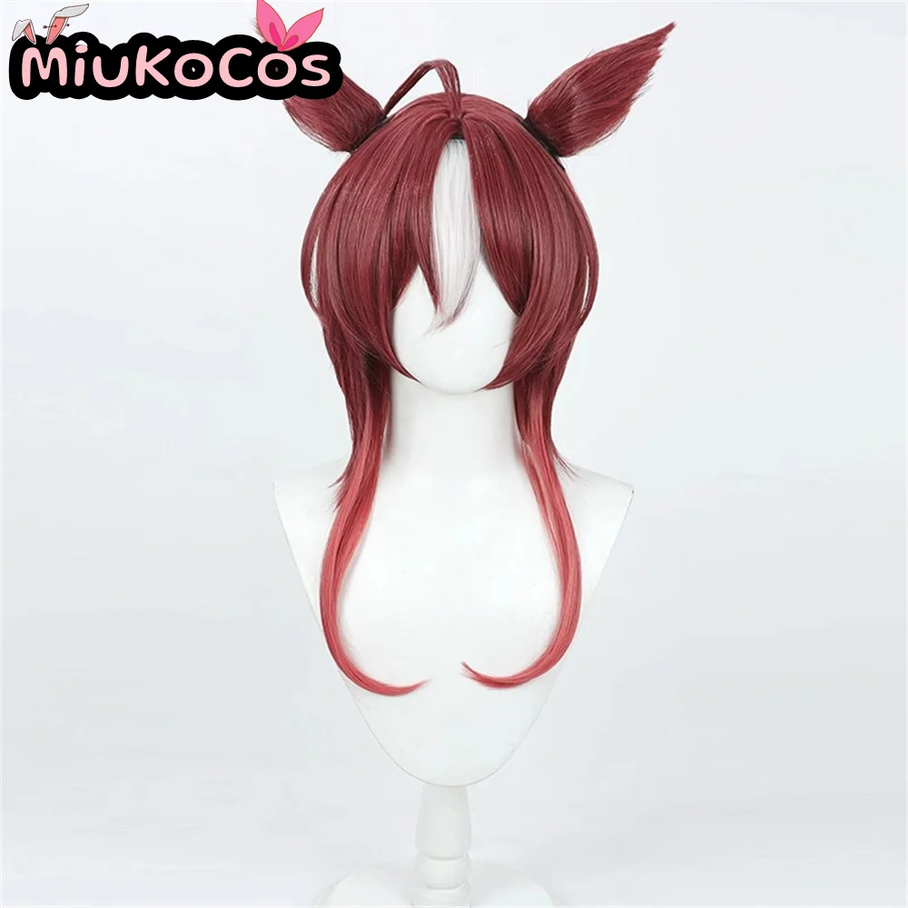 EN STOCK, perruque de cosplay arabe avec oreilles et queue MiukoCosplay Game Umamusume: joli Derby Cosplay