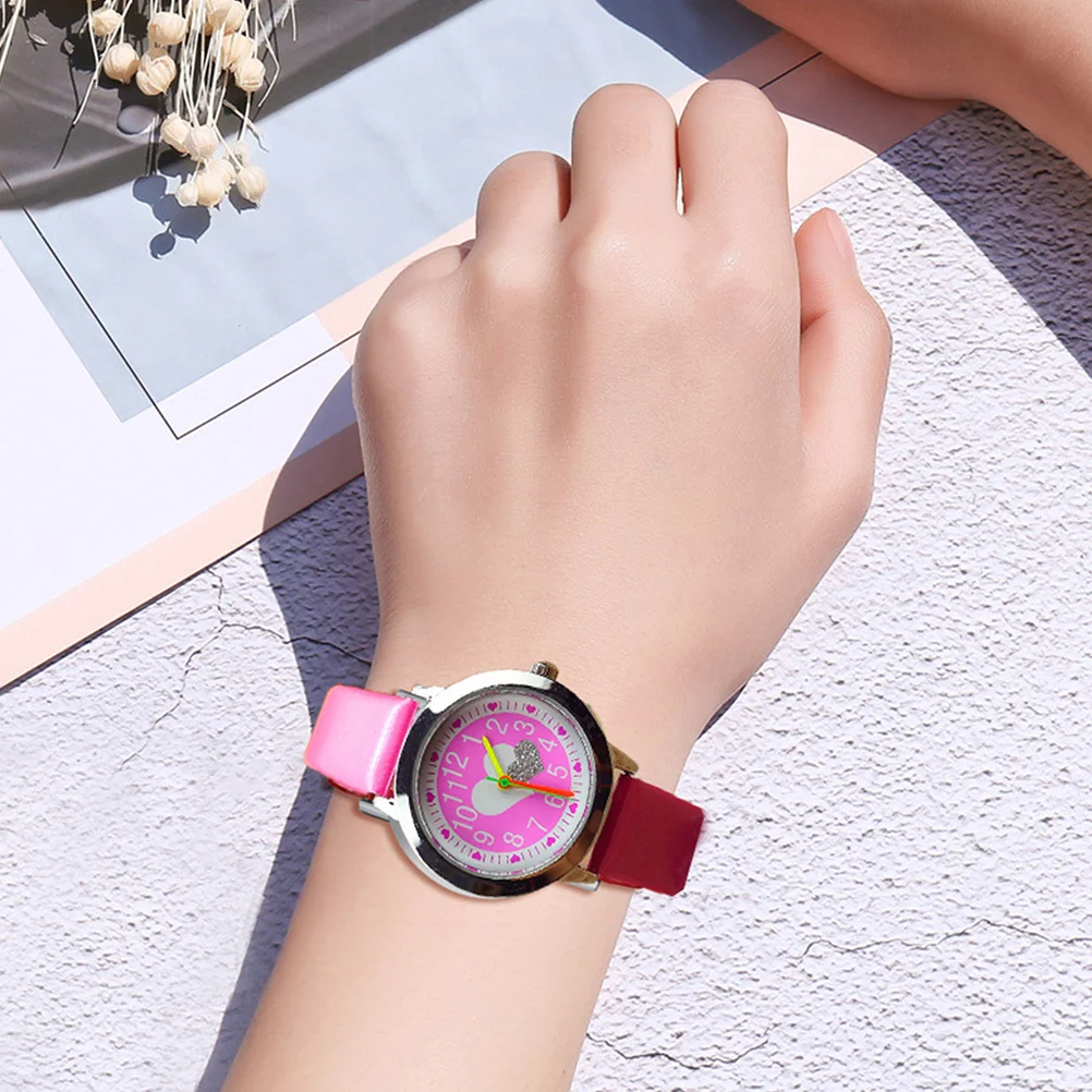 

1pc Cartoon Watch For Fine Workmanship Chic Design Accurate Quartz Movement Silicone Wristwatch Decorative