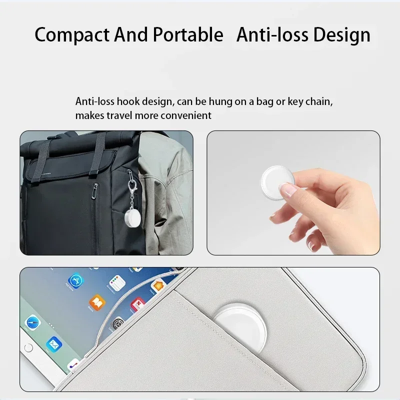 ساعة مغناطيسية محمولة شاحن لاسلكي مع سلسلة مفاتيح لساعة أبل 10 S9 8 7 6 5 4 Ultra2 SE Type C L شحن بمنفذ مزدوج