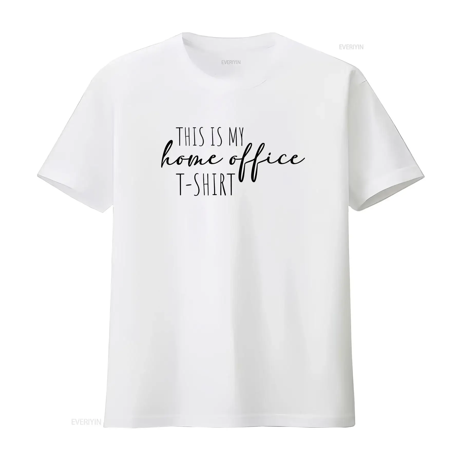

Work From Home T Shirt Office for Women and Men Remote Worker s Funny vintage Washed Top For Everyday Wear homme fashion