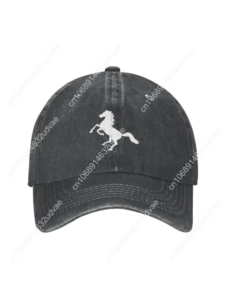 

Custom Cotton Horse Logo Baseball Cap Men Women Breathable Fashion Animal Dad Hat Outdoor