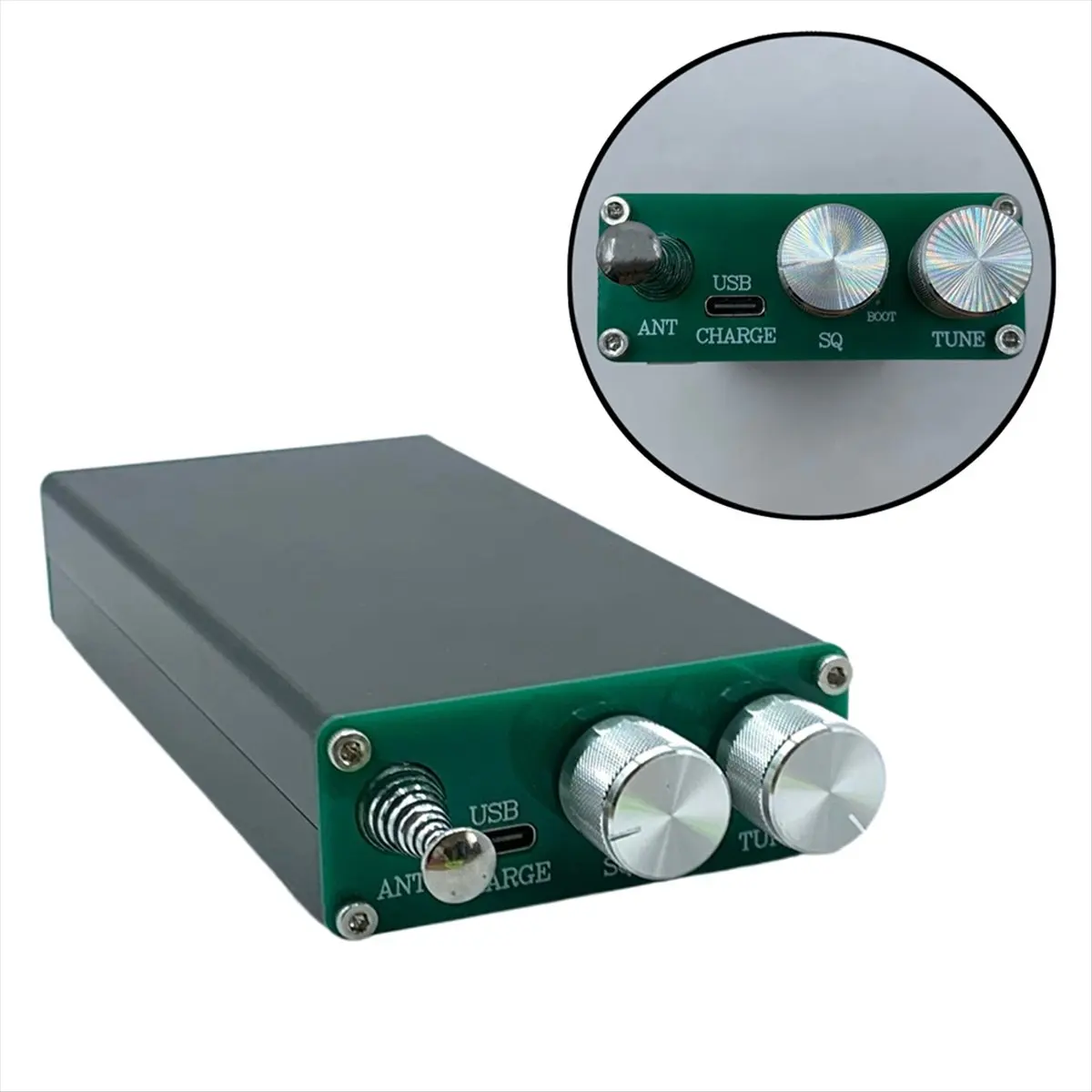 

Портативная рация A23G ESP138 ESP32 SI4732 с полным диапазоном частот FM AM SSB AIR, приемник TEF6686 FM, 2-в-1, двойной режим A