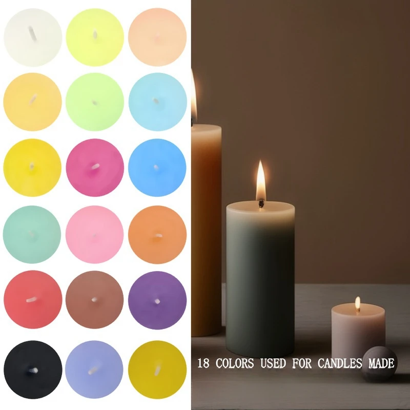 DIY Candle Making Pigments 29 Colors Non-toxic Dyeing Colorants Eco-friendly Home Decor Tools for Crafting