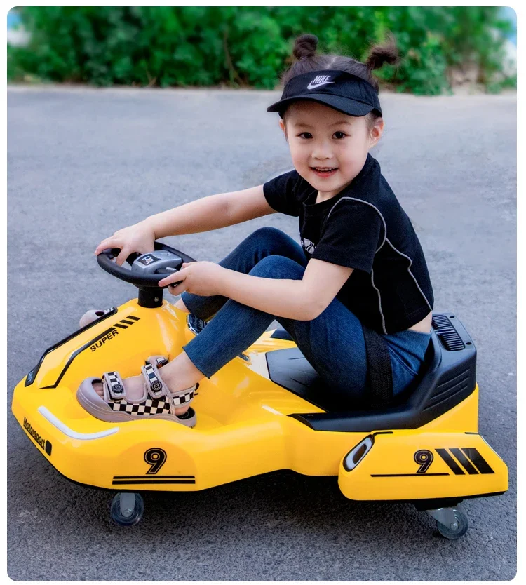 New Arrival Red Electric car Go Kart Prices For Kids cheap go-cart ride on car for sale