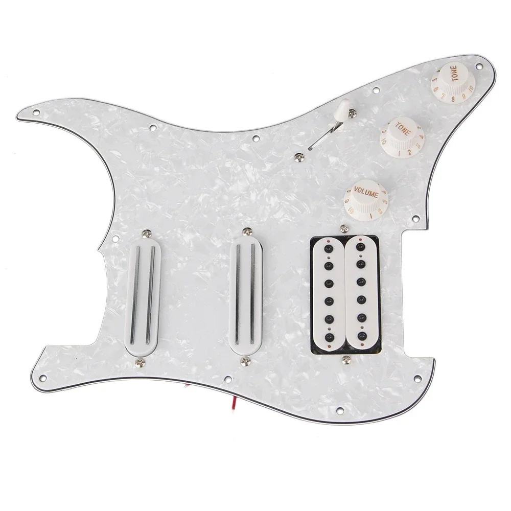 Top Selling Prewired Pickguard With Single Coil Dual Track Pickups Humbucker Electric Guitar