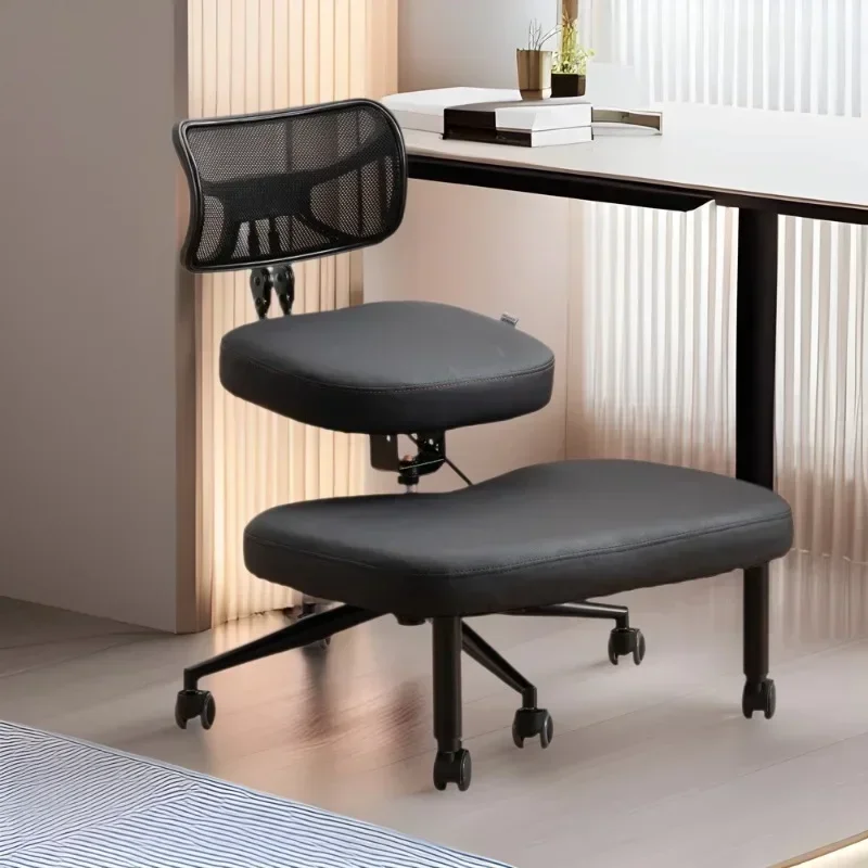 Cross-legged chair Adjustable kneeling chair with wheels Position chair Lifting meditation Yoga chair Sitting and durable