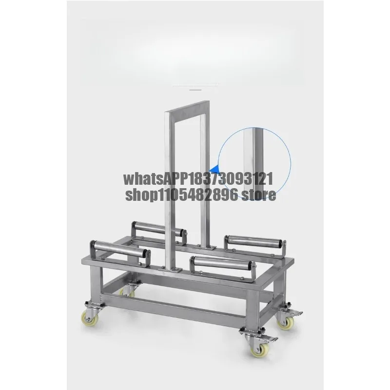 Automotive workshop mobile tire rack, auto parts tire display rack, tire display rack