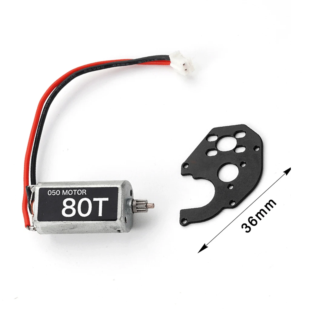 2pcs 1/24 Motor And Motor Base RC Upgrade Part Aluminum Alloy Unique Design Rc Motor And Motor Base For Axial Scx24 RC