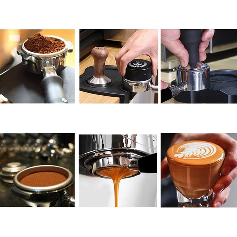 Portafilter sem fundo ABUD-51Mm com 2 cestas de filtro para Delonghi ECO310 / ECP35.31 / ECP3631 Portafilter nu sem fundo