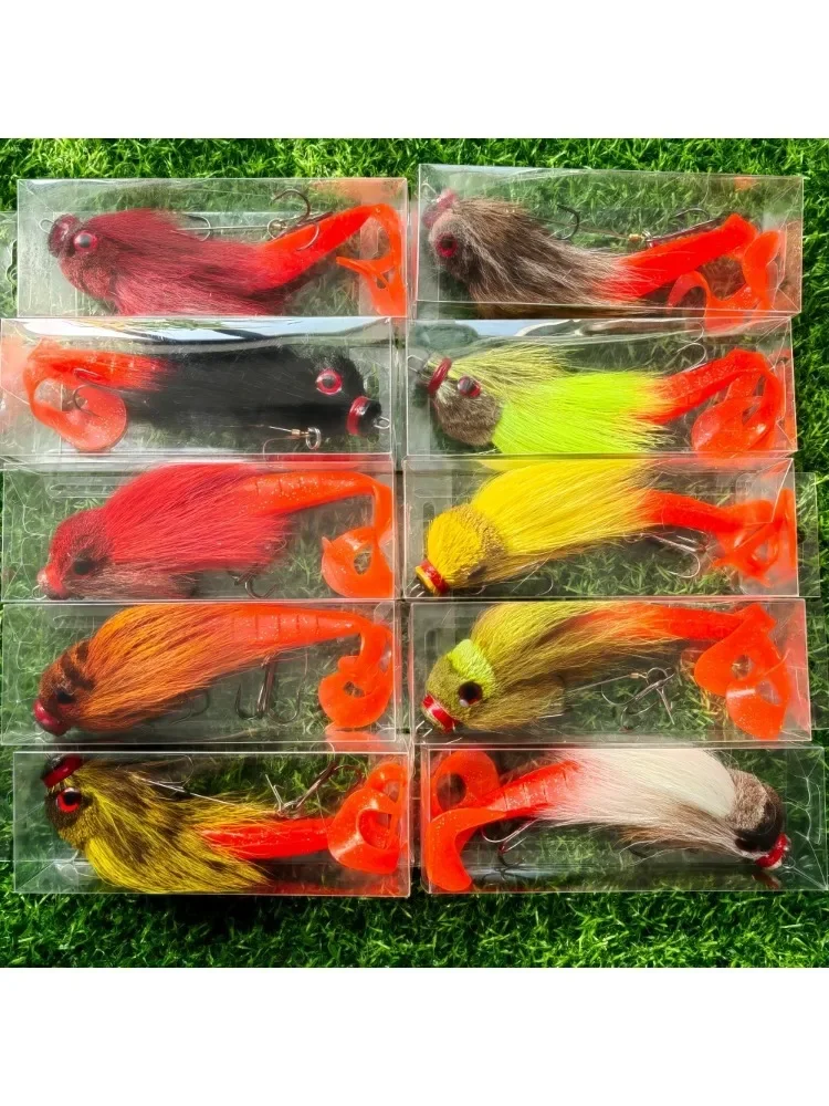 22 Cm/36G Multi Jointed Swimbait Harde Kunstaas Muis Vissen Lokken Voor Snoek Bass Zachte Kunstmatige visaas - afbeelding 2