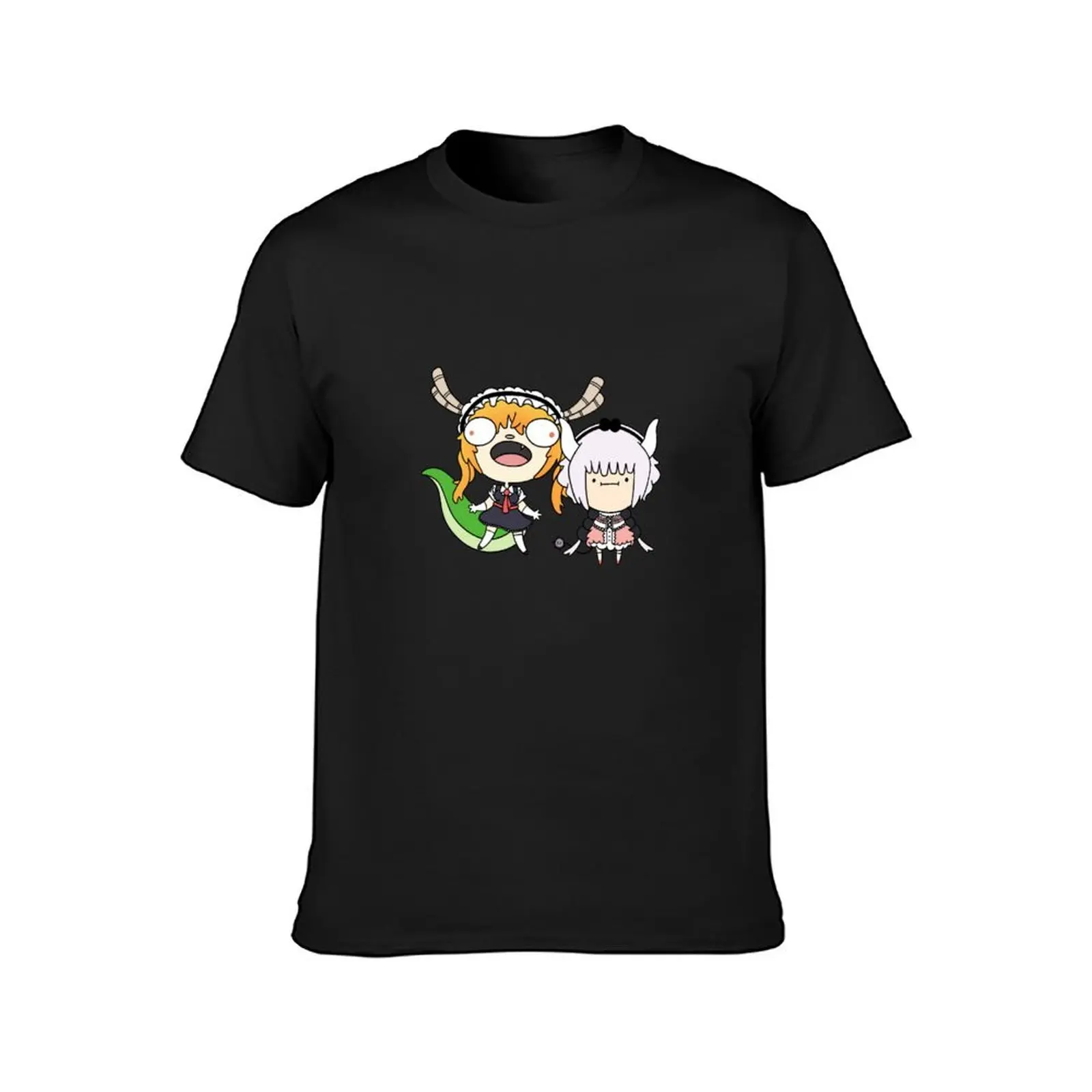 Tohru & Kanna T-Shirt sublime boys animal print customs design your own black t-shirts for men