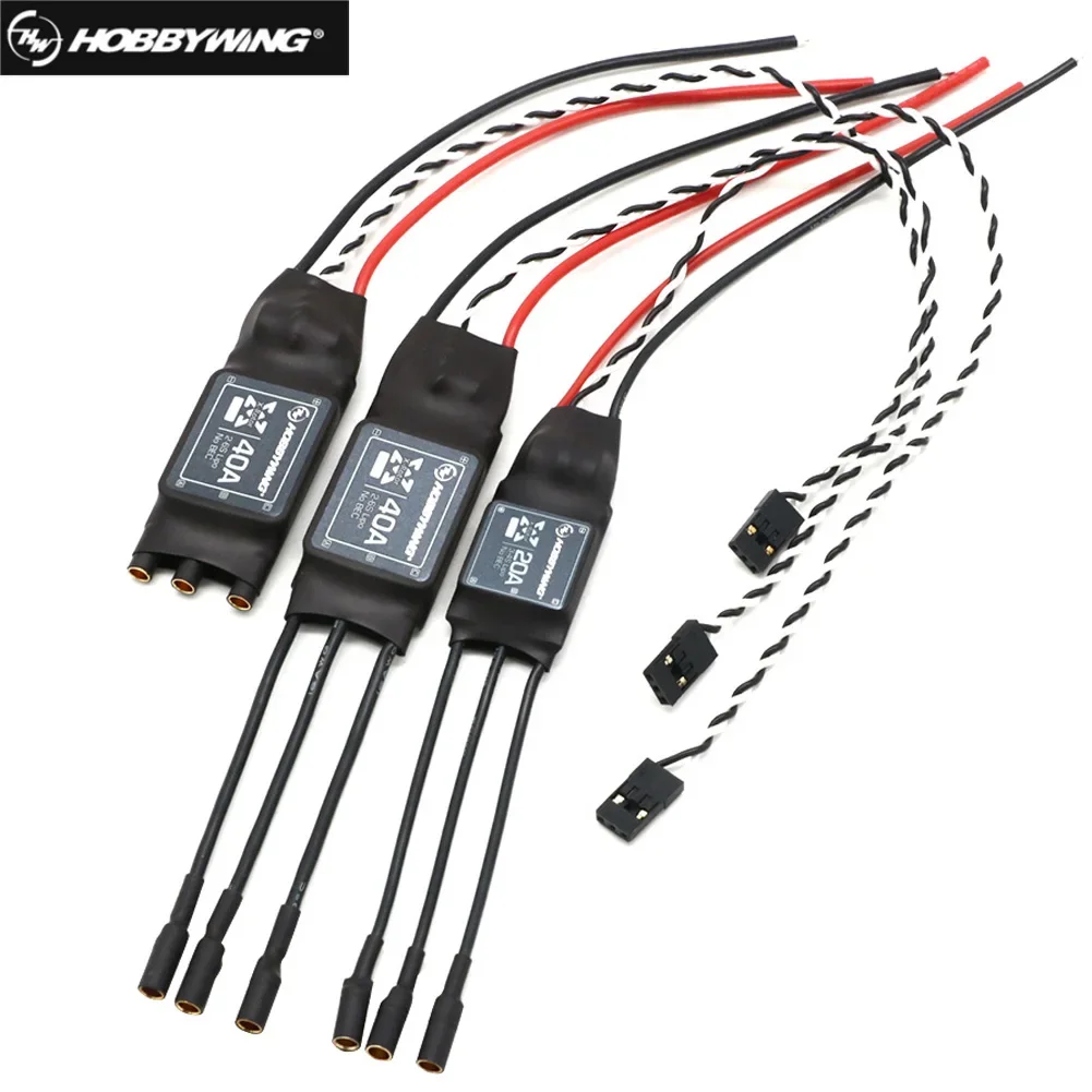SkyDElHobbywing XRotor Brushless ESC 2-6S 10A 15A 20A 40A SimonK No BEC High Refresh For 4-Axis 6-Axis Multi-Axis Electric Adjus