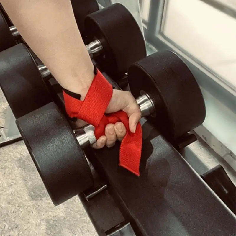  Gym Wrist Straps, Deadlift Straps for Weight Lifting Support, Strength Training