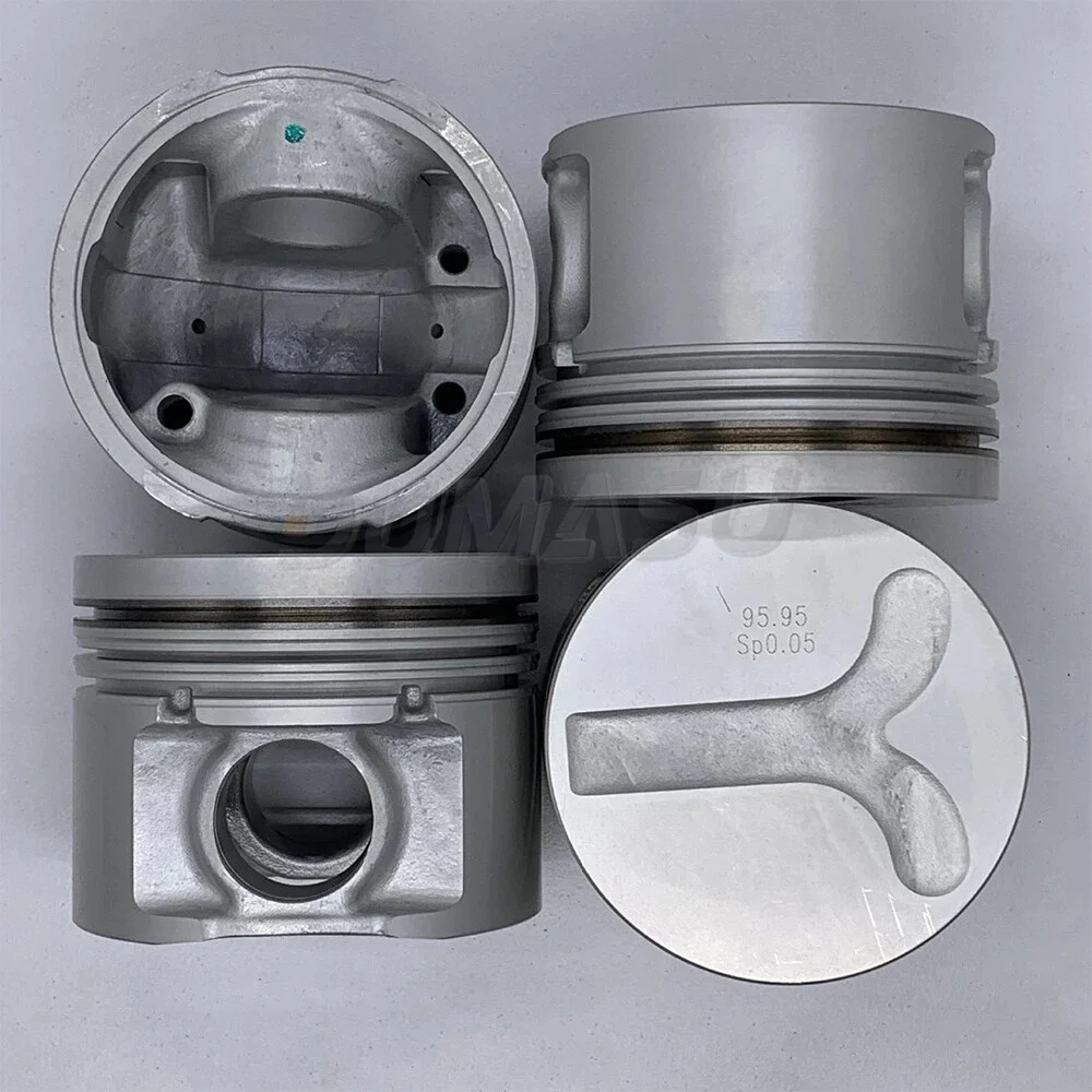 TD27 Reinforced PISTON & RING SET For NISSAN BLUEBIRD SYLPHY II  2005- 1.5 12010-63G01 12010-63G11