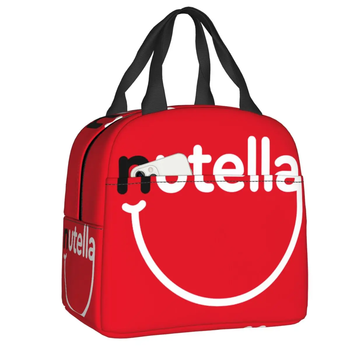 None Nutella Jar Insulated Lunch Bag 3