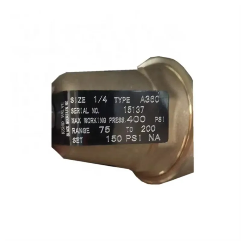 Vervangende luchtcompressoronderdelen Drukregelklep 400PSI