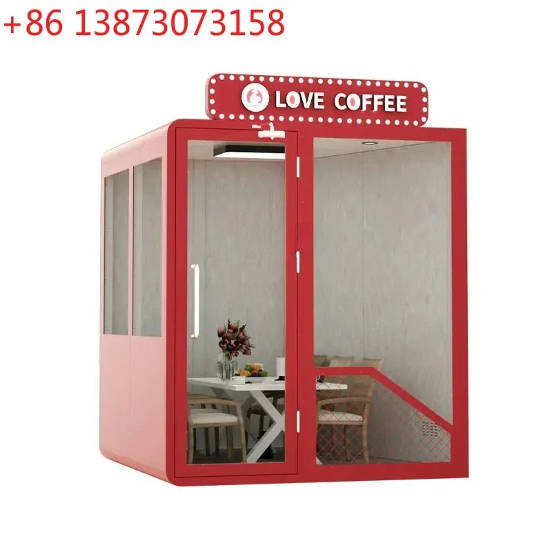 Mobile soundproof cafe ktv home singing room commercial recording studio