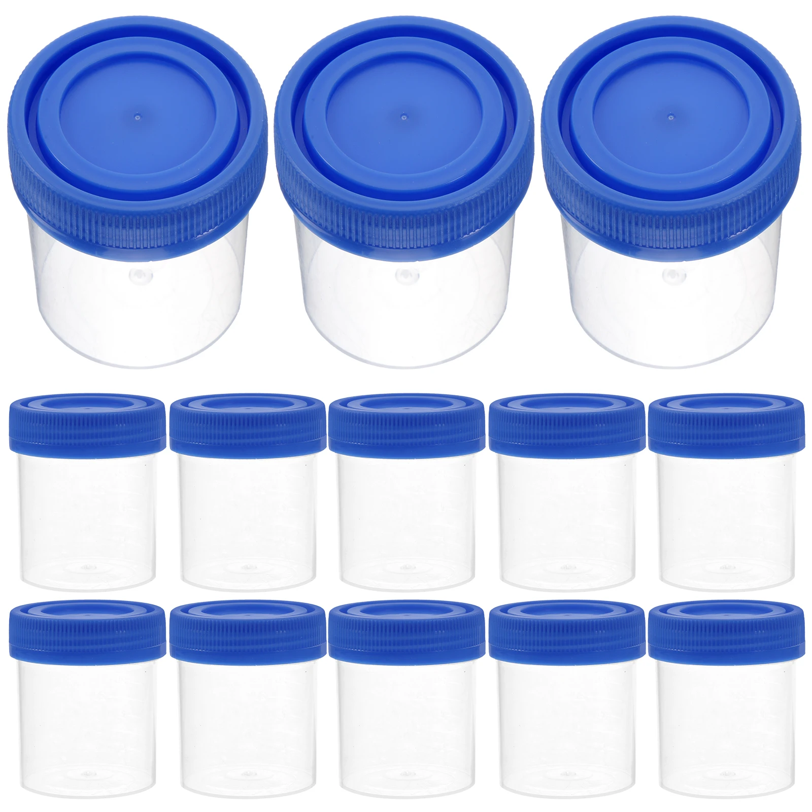 50pcs Urine Cup Thickened Plastic Hospital Testing Accessories Liquid Sampling Cup Specimen Container Medical Teaching