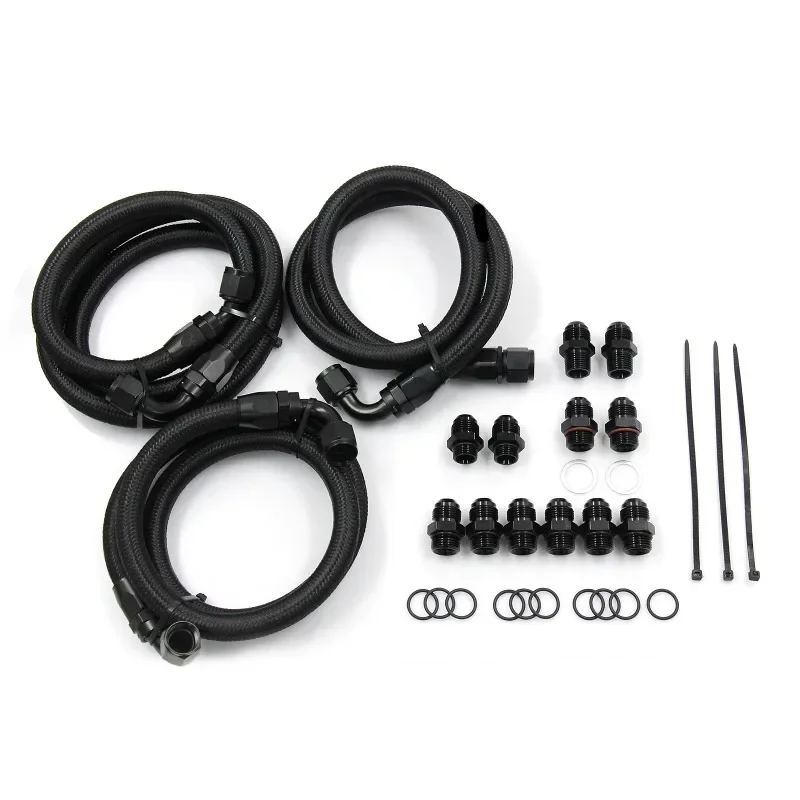 For Transmission Cooler Line Kit for 01-05 GM 6.6 LB7 LLY Duramax