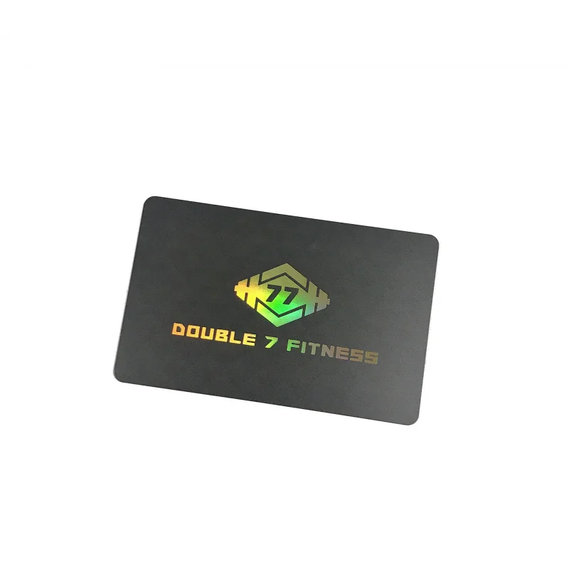 Customized. High-End Fitness Club PVC Color Laser Membership Card