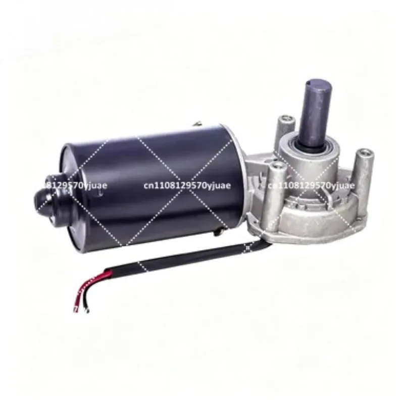 Motor de Engranajes Helicoidales de CC de 12V 24V 80W-150W 30-70RPM, Motor de Alto Torque con Engranaje de Cobre