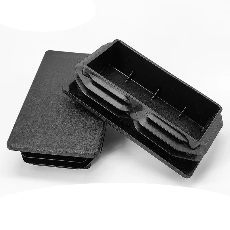 10mm-50mm Furniture Table Foot Tip Chairs Legs Pad Protector Cover Square Screw Caps Pipe Plug Lid Tube Hole Protection End Cap
