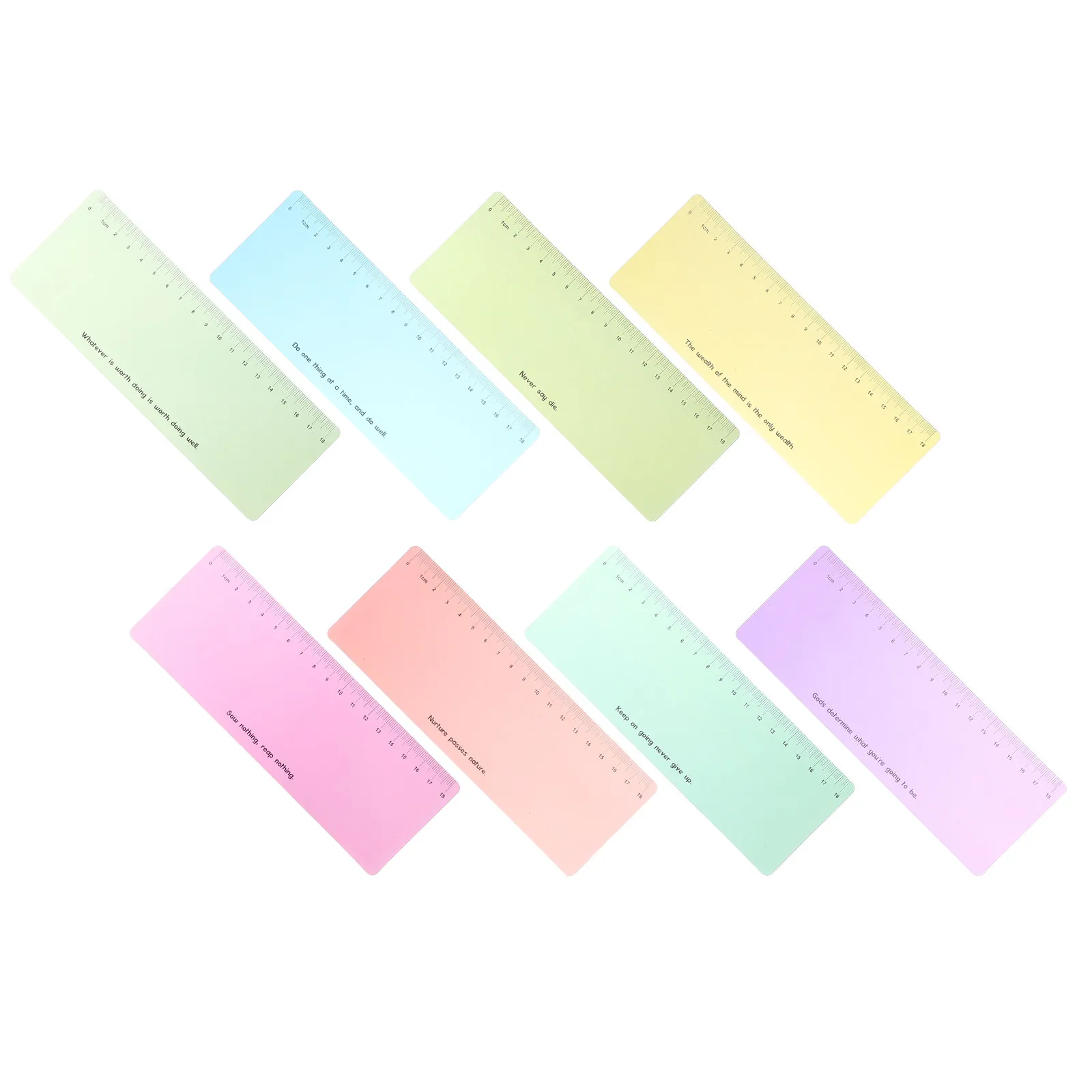1Set Reading Tracking Bookmarks with Colorful Guided Reading Strips Large Scale Ruler Writing Skills Classroom Tools