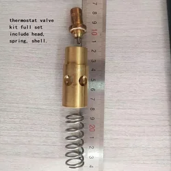 Thermostat Valve Kit Thermal Actuator Replacement 22186720 Temperature Control Valve For AC IR Screw Air Compressor