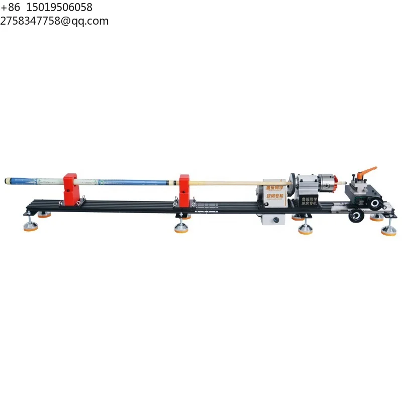 Tongchen 220V Pole Repair Machine First Angle Billiard Cue Repairer with Open Line Copper Hoop Lathe for Cue Repair