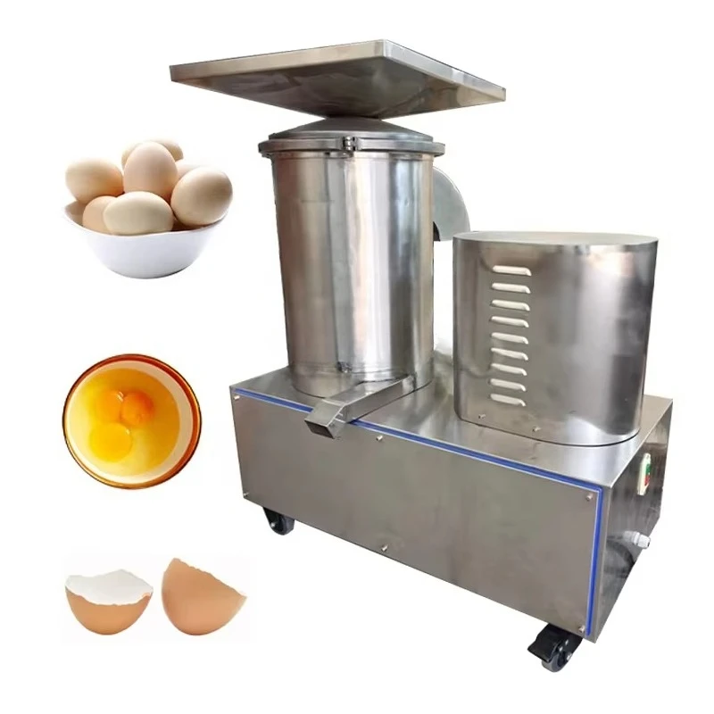 Energy Saving Egg Cracking Machine / Egg Separator Machine / Egg Shell Opener Customized