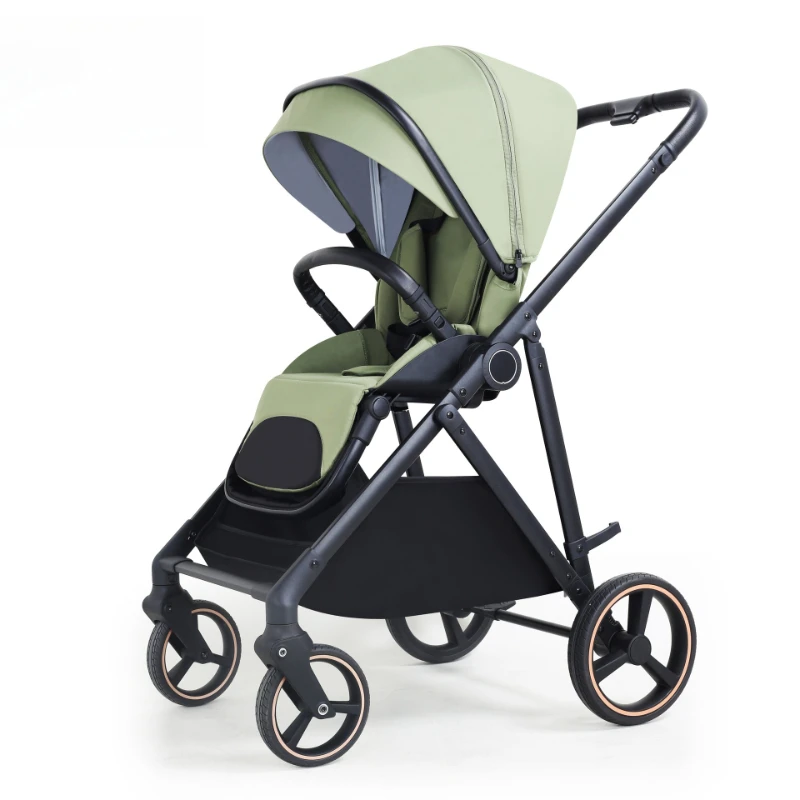 

2025 New C15 Baby Stroller Lightweight and Easy To Fold Baby Stroller with Four-wheel Shock-absorbing