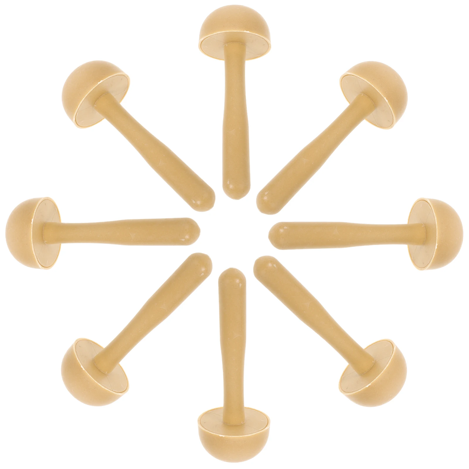 

10pcs Mushroom Rubbing Roller Plastic Art Printmaking Tool DIY Pottery Drawing Craft Ink Painting Supplies