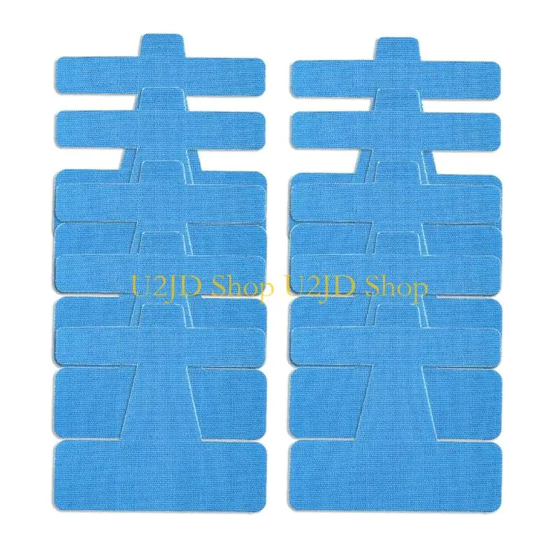 U2JD 10PCS Elastic Toe Protectors Soft Fabric Toe Wraps Toe Pads For Comfort In Highly Impacts Workouts