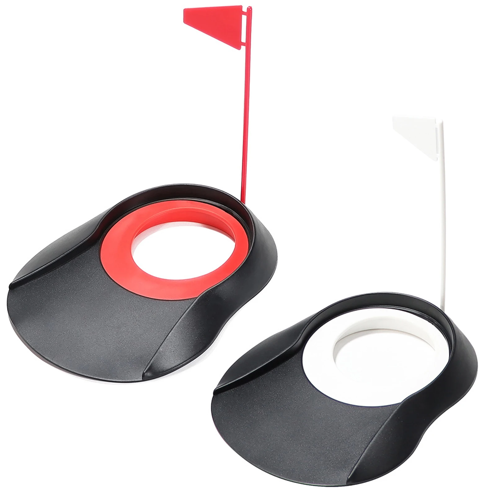 

Golf Practice Putting Cup with Detachable Flag, Indoor Outdoor Training Aid for Home Backyard Golf Putting Practice