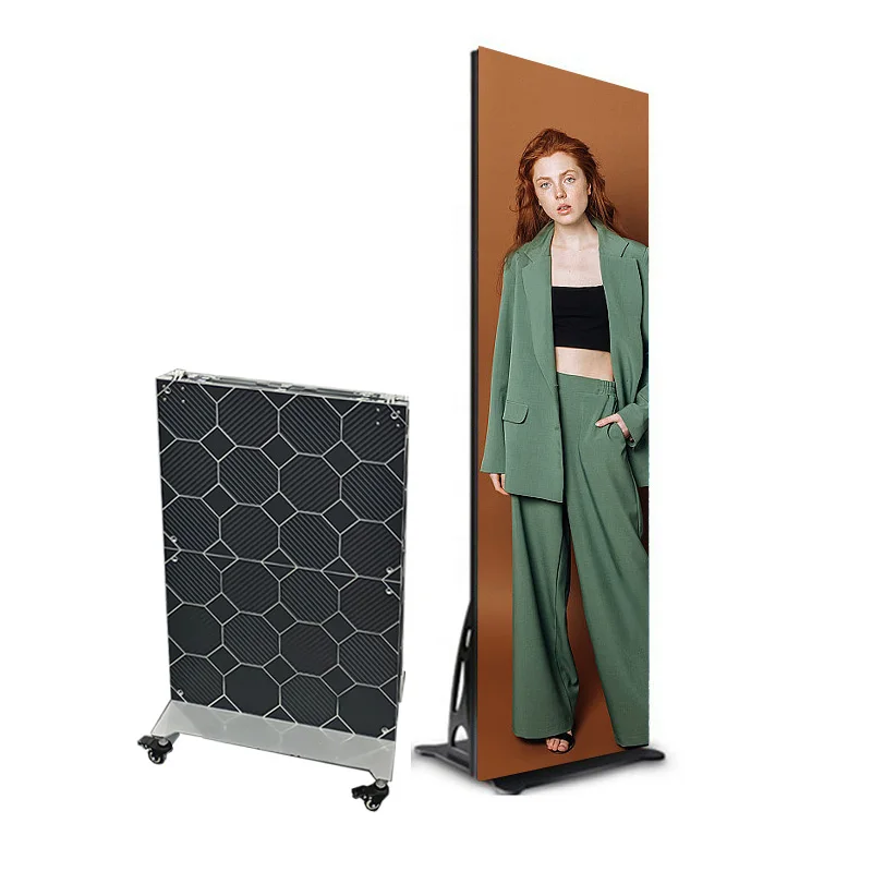 Customizable P2.5 Indoor Foldable LED Poster Screen, Newly ed Dynamic Commercial for Retail Stores Aliexpress