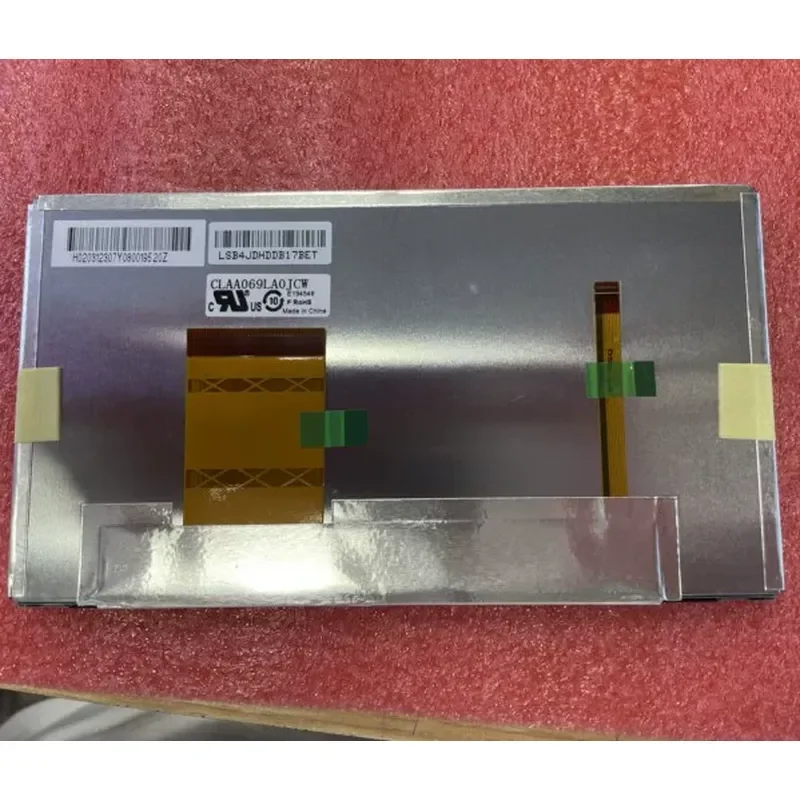 For 6.9 inch Car Navigation LCD Screen CLAA069LA0JCW Replacement Display Panel Monitor Touch Digitizer Assembly