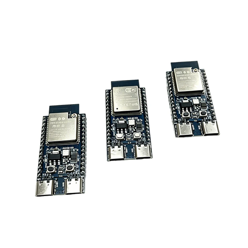 ESP32-C5-N4 Development Board Unsoldered Pin Header Dual Type-C 2.4GHz & 5GHz Dual-band WiFi Bluetooth Module ESP32C5 DevKit