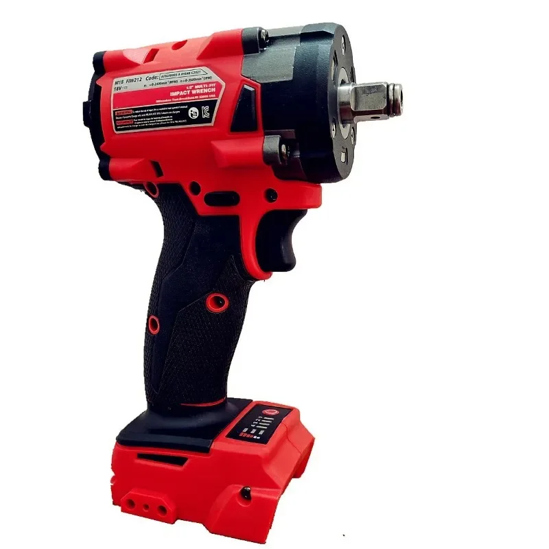 Imagem -02 - Brushless Impact Wrench Electric Driver Chave de Fenda sem Fio Ferramentas Elétricas para Bateria Milwaukee 18v Engrenagens 500n.m