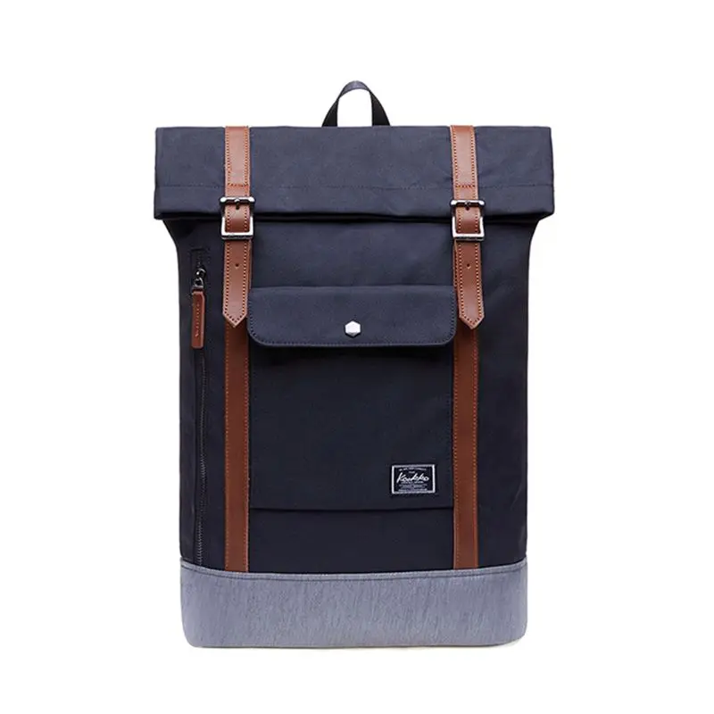 

Water-Resistant Retro Men's Bapa Large Capaci Outdoor Cam Laptop Bag Nylon Material Magnetic Bule Closure Briti...