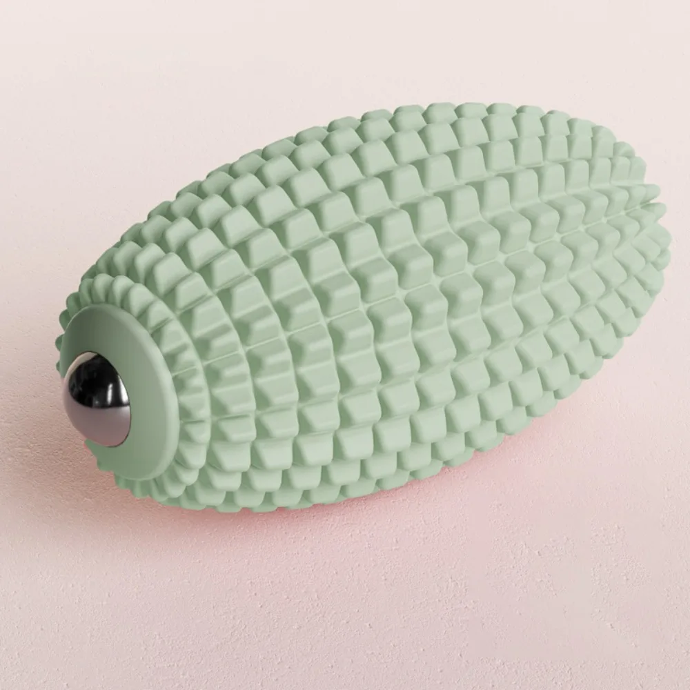 3 Speed Adjustable Electric Foot Massage Ball Magnetic Head Nubbed Texture Massage Roller Silicone Rechargeable