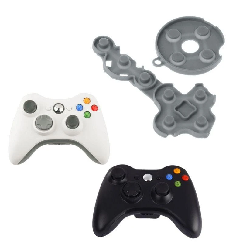 استبدال زر الاتصال المطاط بالسيليكون زر D-pad ل 360