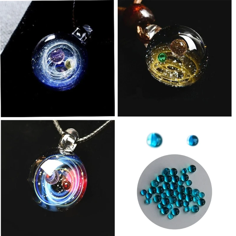 DIY Miniature Round Beads Silicone Mold Handmade Tiny Bead Epoxy Resin Casting Mould Jewelry Necklace Bracelet Making Supplies