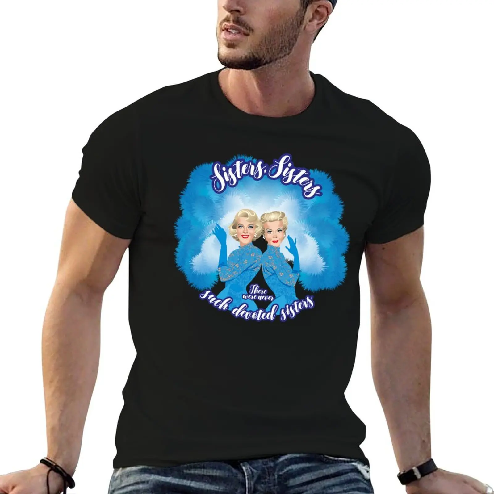 T-shirt décontracté pour sœurs dévouées, durable et résistant