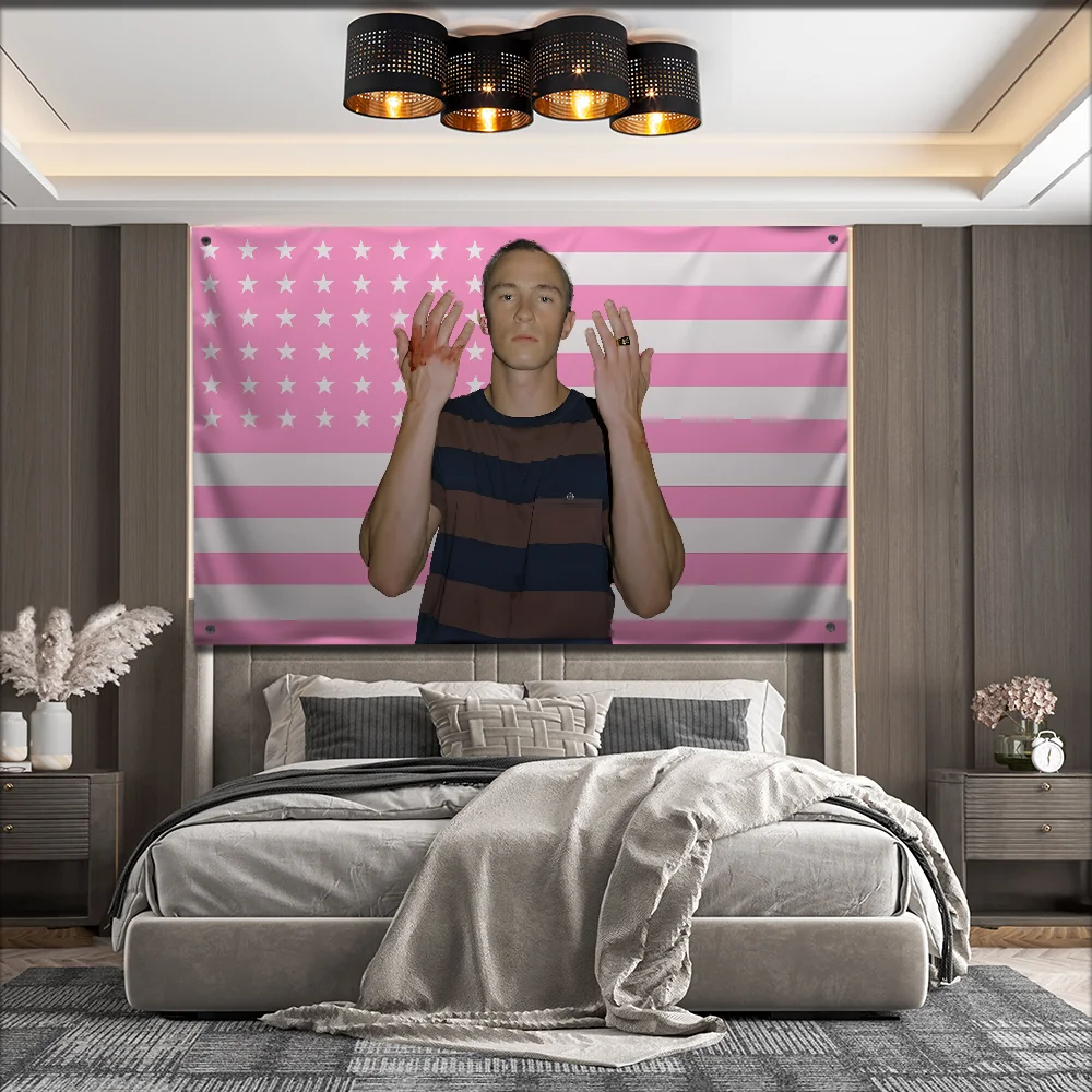 USA D-Drew S-Starkey Actor Flag For Garden Flags Party Living Room Home Balcony Wall Decor Banner Bedroom Tapestry Outdoor