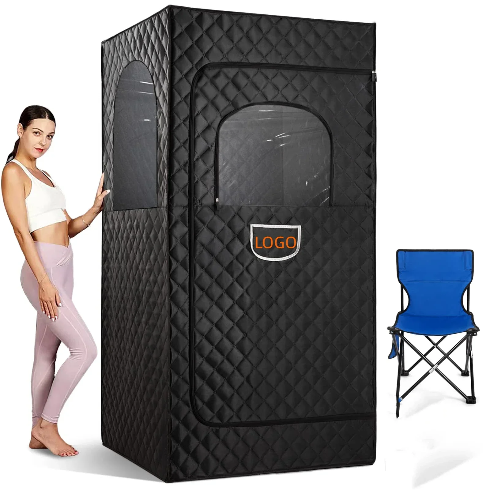 2 Person Far Infrared Wet Portable Wooden Sauna Steam Sauna Room