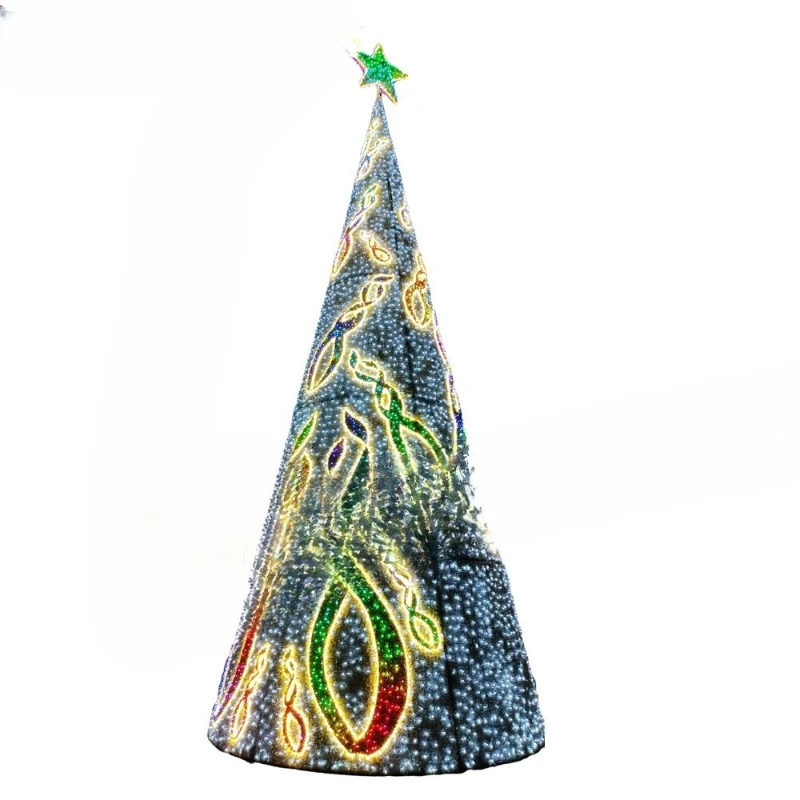 Low voltage 11m pattern Christmas modeling light LED outdoor square holiday decoration light 24V waterproof landscape light