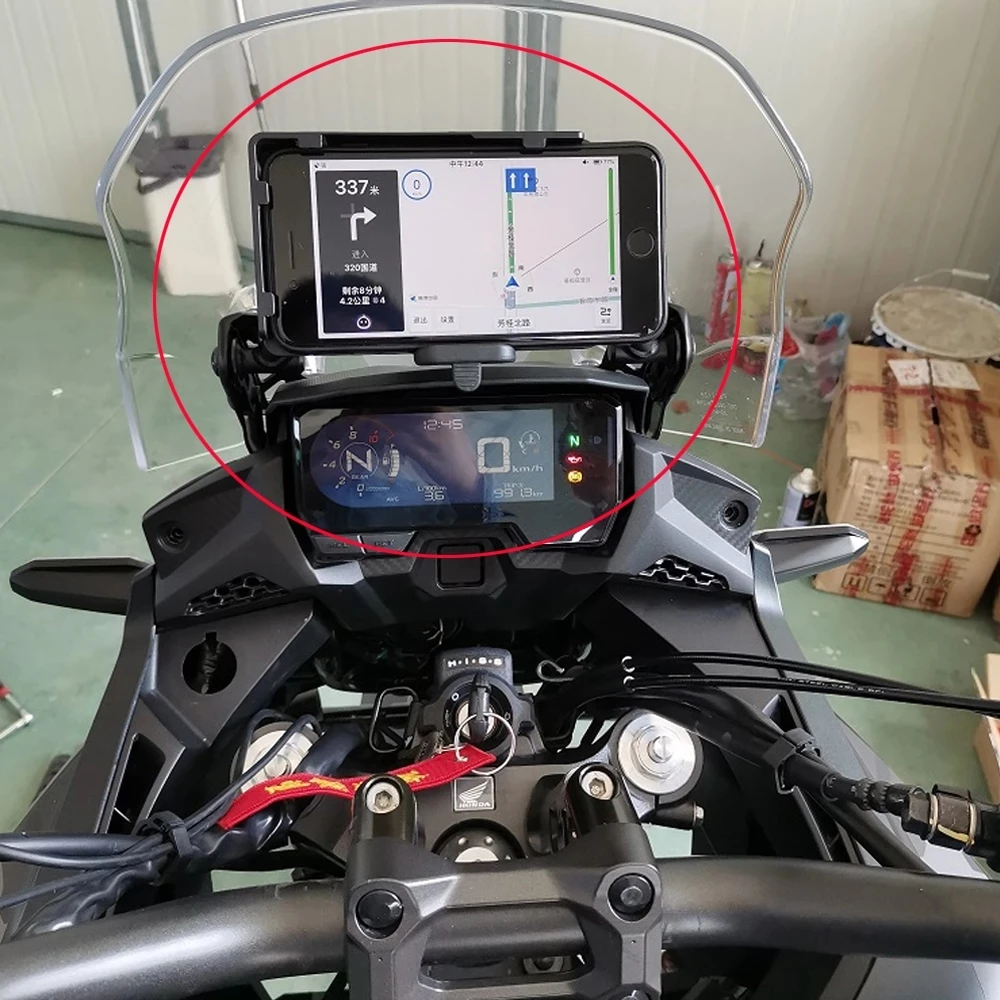 

For Honda CB500X CB500 X CB 500X 2016 2017 2018 2019 2020 Motorcycle GPS/SMART PHONE Navigation GPS Plate Bracket Adapt Holder