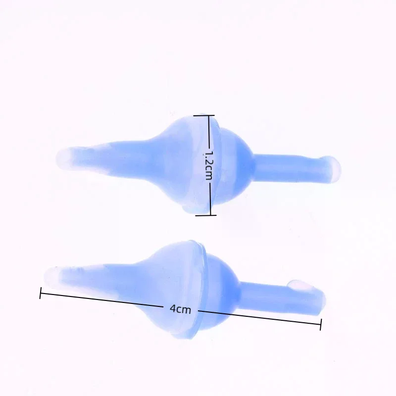 1 زوج نفخ الأذن المقابس قابلة لإعادة الاستخدام الحد من الضوضاء سدادات للنوم السباحة السفر مقاوم للماء سيليكون الصوت حجب سدادة الأذن #6