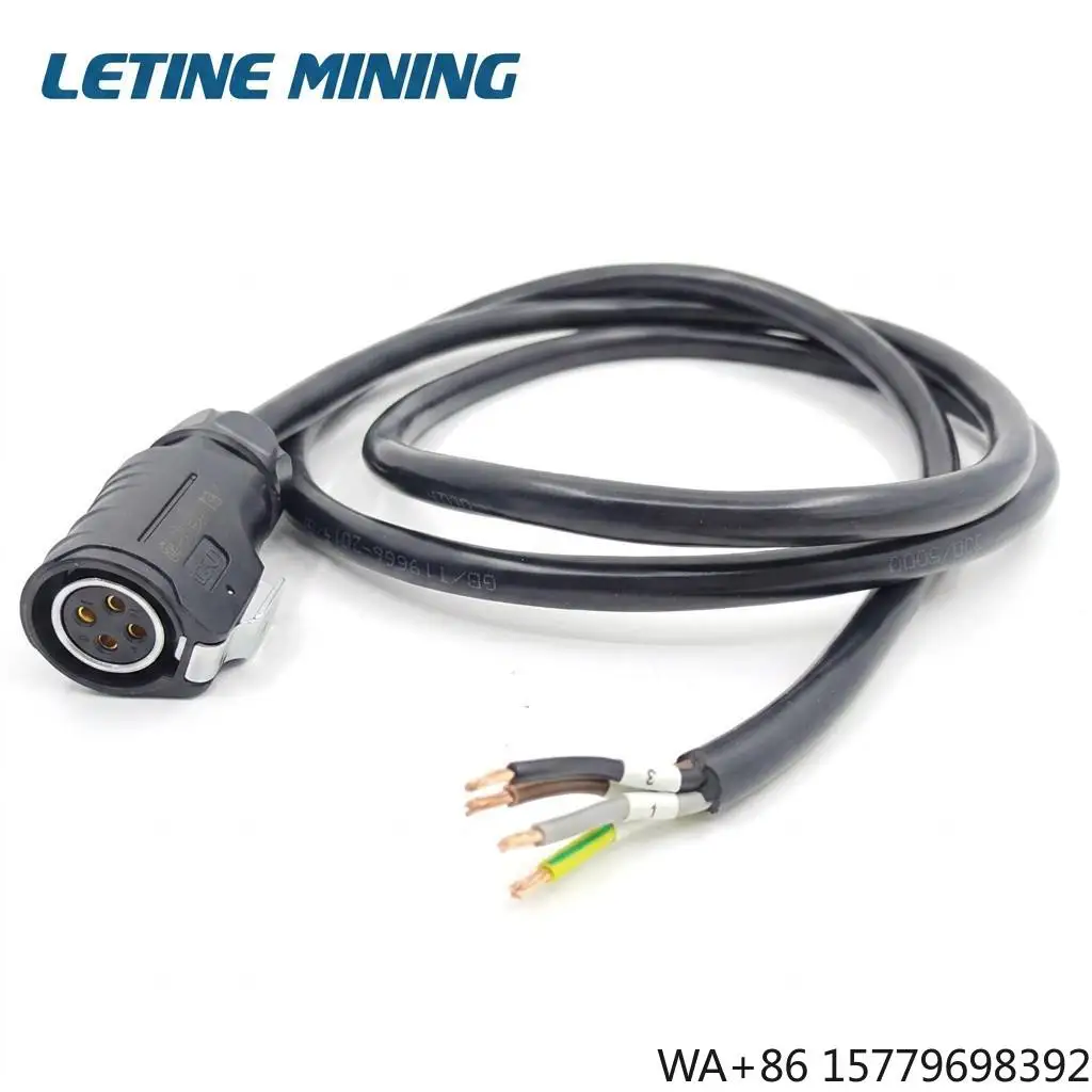 Customizable 4x2.5mm2 Power Cord Hyd Miner Power Cable for Bitmain Antminer S23 Hydro S21e XP Hydro S19 Hydro Series
